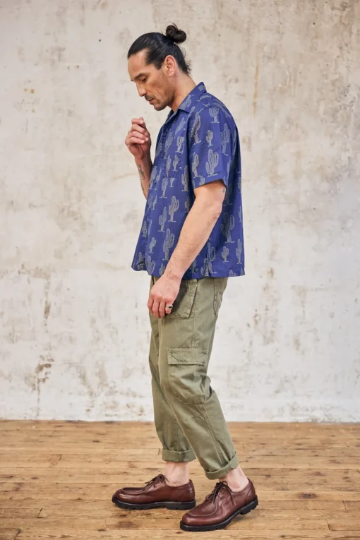 Shirts*Freeman T. Porter Kyan Cactus navy