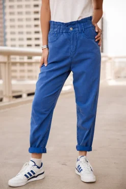 Colored Pants | High Waist*Freeman T. Porter Lara Jazz surftheweb