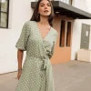 Dresses & Skirts*Freeman T. Porter Laurence Dots lightkhaki