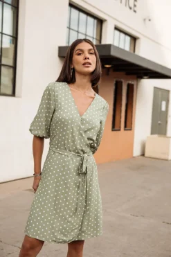 Dresses & Skirts*Freeman T. Porter Laurence Dots lightkhaki