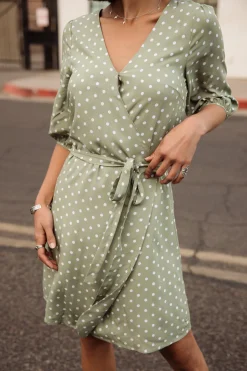 Dresses & Skirts*Freeman T. Porter Laurence Dots lightkhaki
