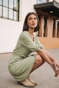 Dresses & Skirts*Freeman T. Porter Laurence Dots lightkhaki