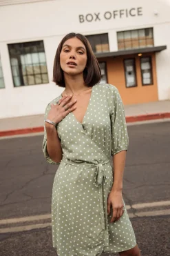 Dresses & Skirts*Freeman T. Porter Laurence Dots lightkhaki