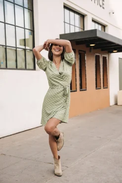 Dresses & Skirts*Freeman T. Porter Laurence Dots lightkhaki
