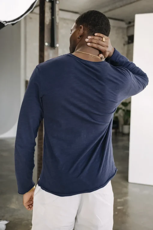 T-Shirts & Polos*Freeman T. Porter Leandro Kansas navalblue