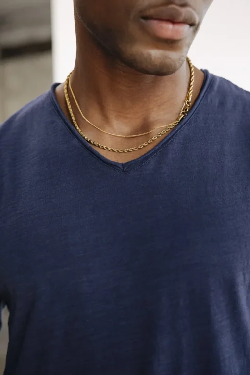 T-Shirts & Polos*Freeman T. Porter Leandro Kansas navalblue