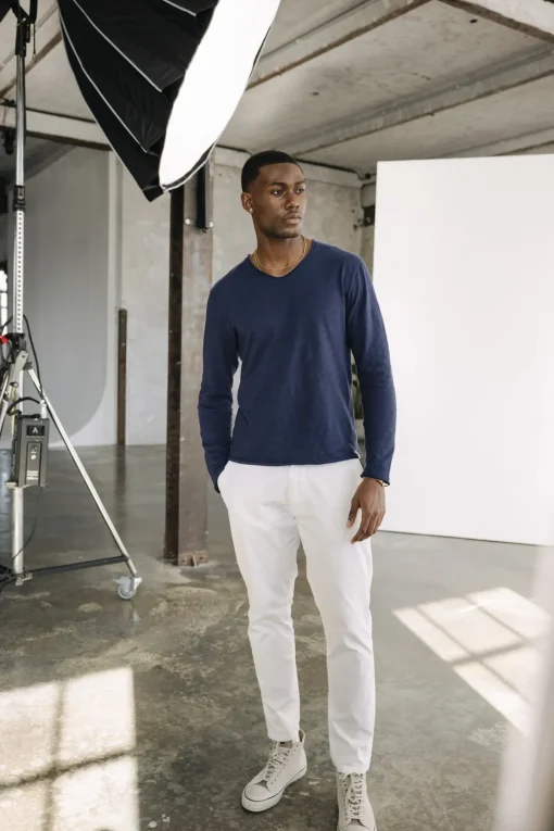 T-Shirts & Polos*Freeman T. Porter Leandro Kansas navalblue