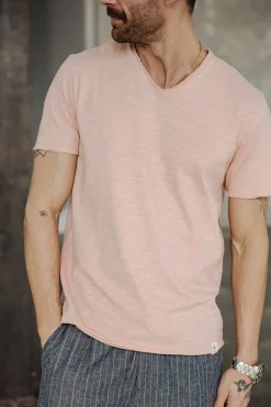 T-Shirts & Polos*Freeman T. Porter Leandro Kansas dustypink