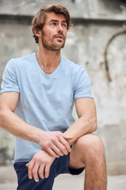 T-Shirts & Polos*Freeman T. Porter Leandro Kansas bluesky