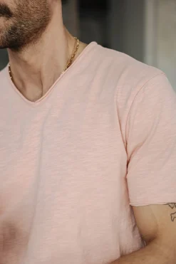 T-Shirts & Polos*Freeman T. Porter Leandro Kansas dustypink