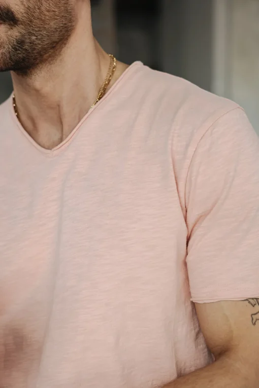 T-Shirts & Polos*Freeman T. Porter Leandro Kansas dustypink