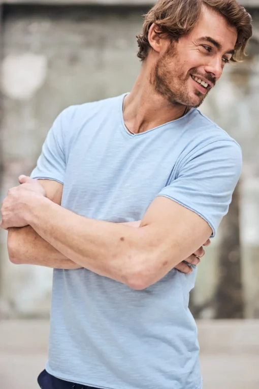 T-Shirts & Polos*Freeman T. Porter Leandro Kansas bluesky