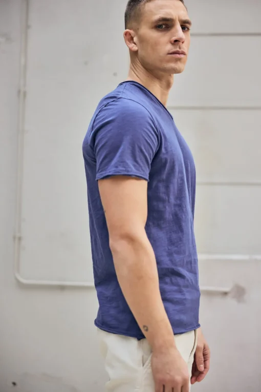 T-Shirts & Polos*Freeman T. Porter Leandro Kansas vintageindigo