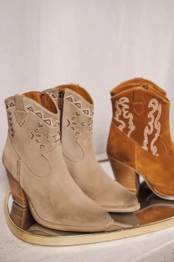 Shoes*Freeman T. Porter Luana Suede Cut mushroom