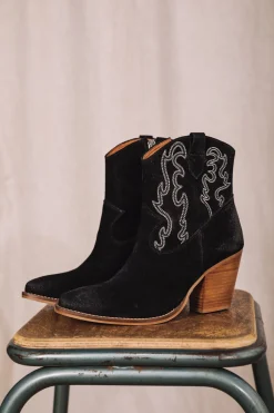 Shoes*Freeman T. Porter Luana Suede Embro black