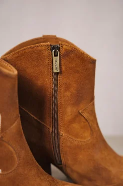 Shoes*Freeman T. Porter Luana Suede Embro cognac