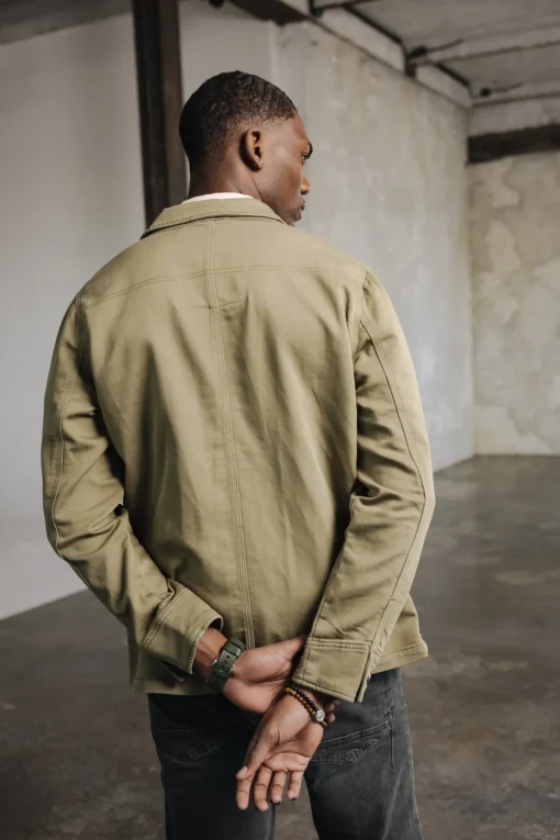 Jackets & Overshirts*Freeman T. Porter Luck Epic deeplichengreen