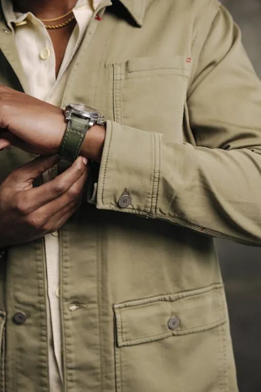Jackets & Overshirts*Freeman T. Porter Luck Epic deeplichengreen