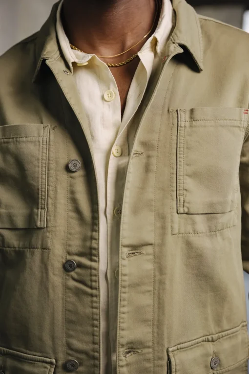 Jackets & Overshirts*Freeman T. Porter Luck Epic deeplichengreen