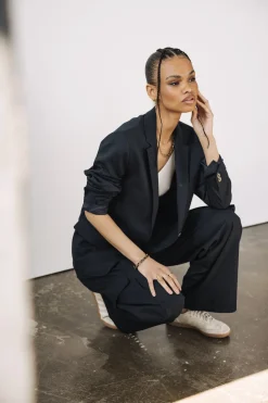 Jackets & Blazers*Freeman T. Porter Maria Crown navy
