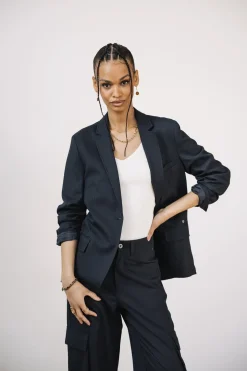 Jackets & Blazers*Freeman T. Porter Maria Crown navy