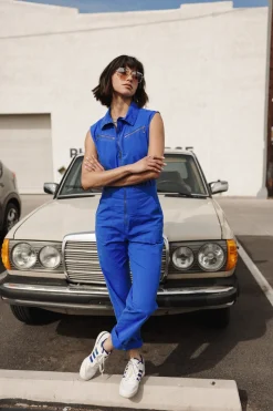 Overalls & Dungarees*Freeman T. Porter Martha Calvi dazzlingblue