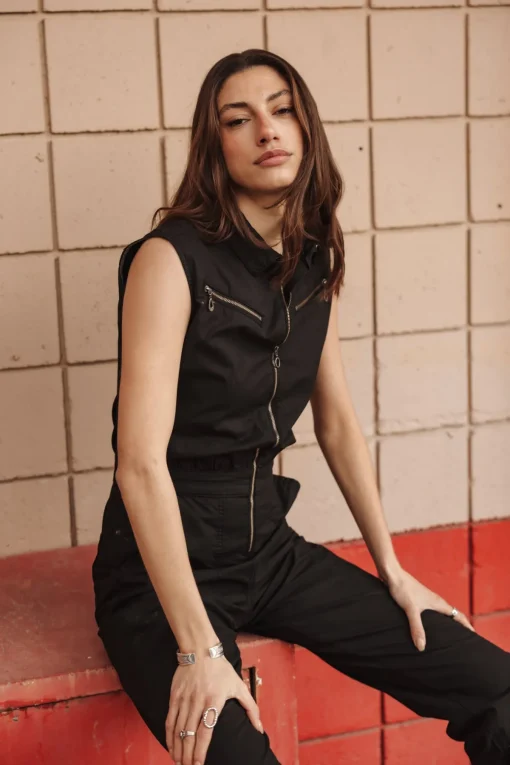 Overalls & Dungarees*Freeman T. Porter Martha Calvi black