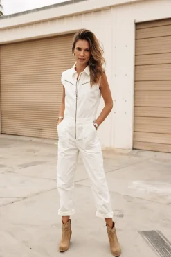 Overalls & Dungarees*Freeman T. Porter Martha Calvi brightwhite
