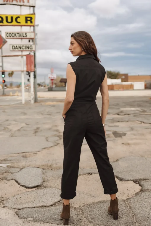 Overalls & Dungarees*Freeman T. Porter Martha Calvi black
