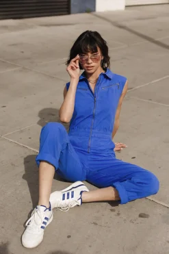 Overalls & Dungarees*Freeman T. Porter Martha Calvi dazzlingblue