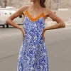 Dresses & Skirts*Freeman T. Porter Mia Zebrure dazzlingblue
