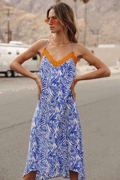 Dresses & Skirts*Freeman T. Porter Mia Zebrure dazzlingblue