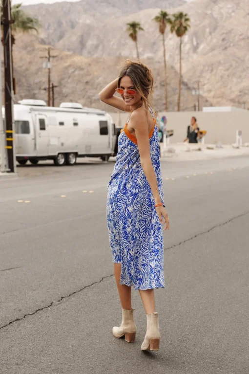 Dresses & Skirts*Freeman T. Porter Mia Zebrure dazzlingblue