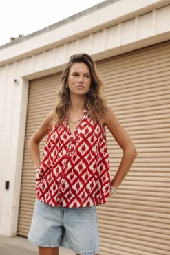 Tops & Shirts*Freeman T. Porter Nell Hippita salsa