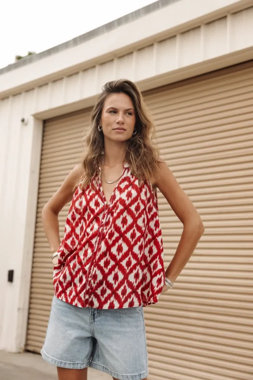 Tops & Shirts*Freeman T. Porter Nell Hippita salsa