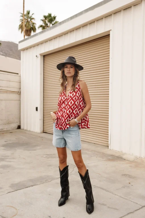 Tops & Shirts*Freeman T. Porter Nell Hippita salsa