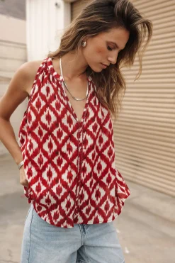 Tops & Shirts*Freeman T. Porter Nell Hippita salsa