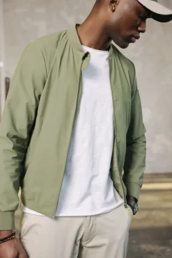 Jackets & Overshirts*Freeman T. Porter Nelson Neo deeplichengreen