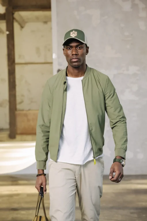 Jackets & Overshirts*Freeman T. Porter Nelson Neo deeplichengreen