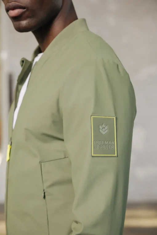 Jackets & Overshirts*Freeman T. Porter Nelson Neo deeplichengreen