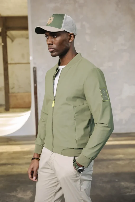 Jackets & Overshirts*Freeman T. Porter Nelson Neo deeplichengreen