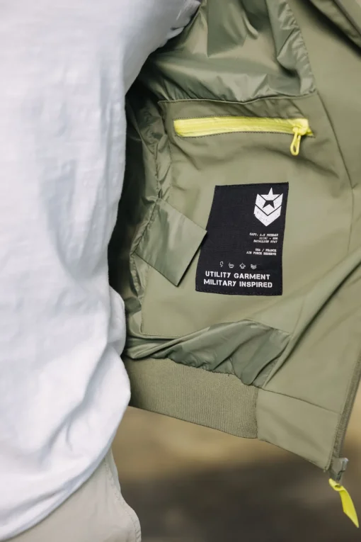 Jackets & Overshirts*Freeman T. Porter Nelson Neo deeplichengreen