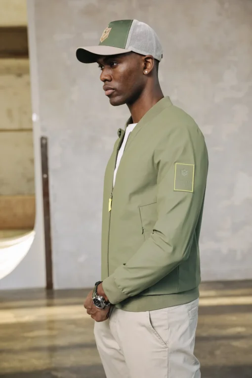 Jackets & Overshirts*Freeman T. Porter Nelson Neo deeplichengreen