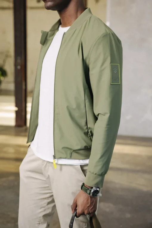 Jackets & Overshirts*Freeman T. Porter Nelson Neo deeplichengreen