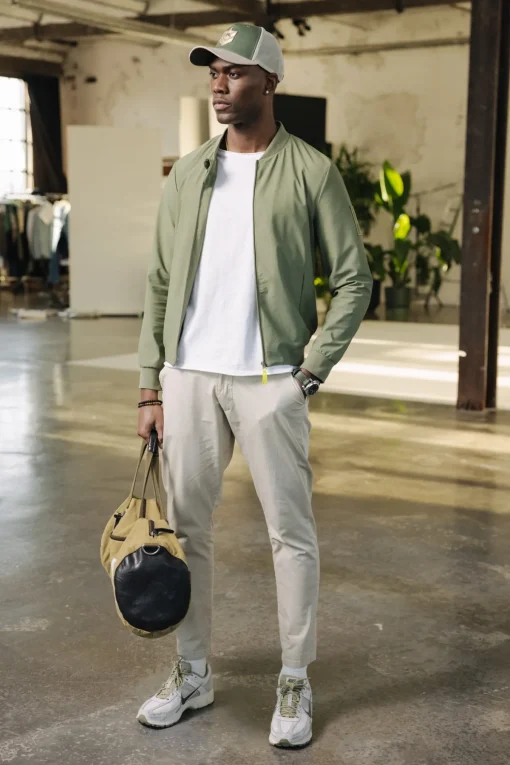 Jackets & Overshirts*Freeman T. Porter Nelson Neo deeplichengreen