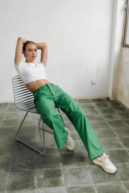 Colored Pants | Large*Freeman T. Porter Nickie Agafay jollygreen