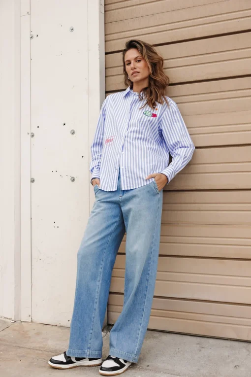 Large*Freeman T. Porter Nickie Denim maori