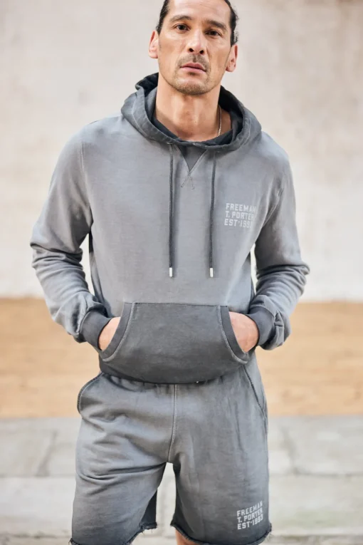 Sweaters & Sweatshirts*Freeman T. Porter Nohan Chillout anthra