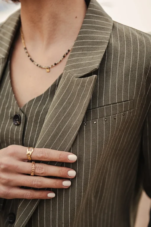 Jackets & Blazers*Freeman T. Porter Oceane Corsaire olivine