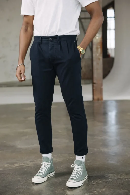 Chino | Slim*Freeman T. Porter Ocoris Drill navy